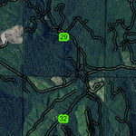 Lorane T20S R5W Township Map Preview 3