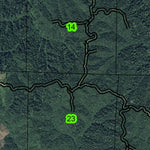 Buzzards Butte T20S R11W Township Map Preview 2