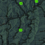 Smith River Falls T20S R9W Township Map Preview 2