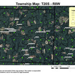 Oxbow Burn T20S R8W Township Map Preview 1
