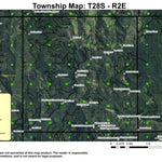 Little Black Rock 28S R2E Township Map Preview 1