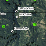 Little Black Rock 28S R2E Township Map Preview 2
