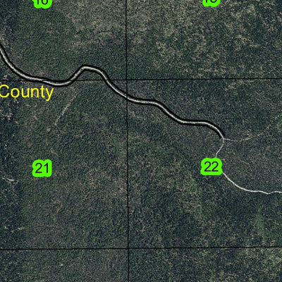 Mount Bailey 28S R5E Township Map Preview 2