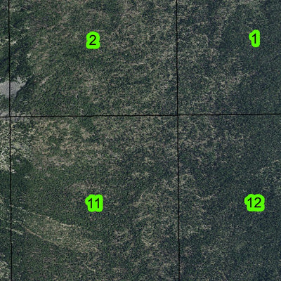 Mount Bailey 28S R5E Township Map Preview 3