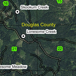 Skookum Prairie Lookout T28S R4E Township Map Preview 2