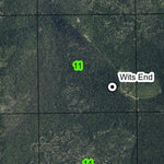 Thielsen Creek Trail T27S R6E Township Map Preview 3