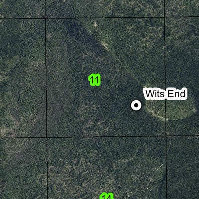 Thielsen Creek Trail T27S R6E Township Map Preview 3