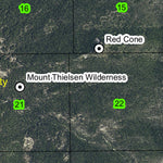 Miller Lake T27S R6.5E Township Map Preview 2
