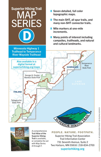 Map Series D: Superior Hiking Trail Preview 2