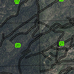 Alder Spring Ridge T30S R13E Township Map Preview 2