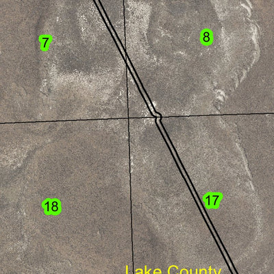 Akali Valley T28S R23E Township Map Preview 3