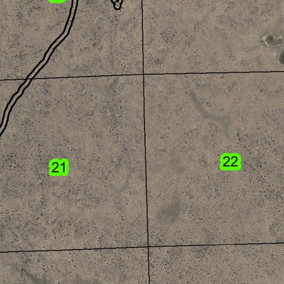 Benjamin Lake T24S R20E Township Map Preview 2
