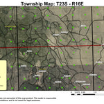Aspen Butte T23S R16E North Township Map Preview 1