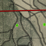 Aspen Butte T23S R16E North Township Map Preview 2