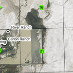 Ana Reservoir T30S R17E Township Map Preview 2