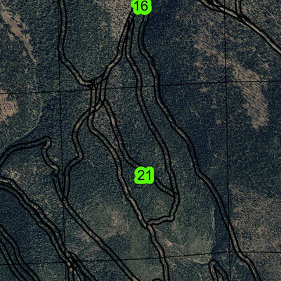 Big Baldy T37S R19E Township Map Preview 2