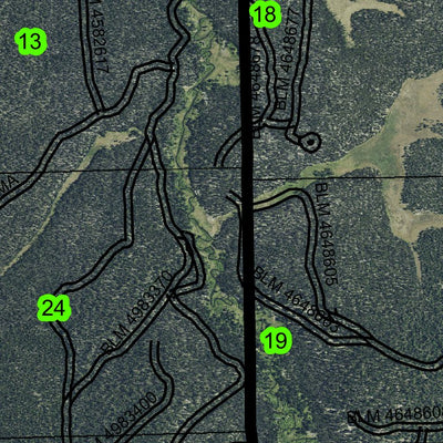 Callahan Creek T31S R12E West Township Map Preview 2