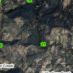 Cove Creek T37S R21E Township Map Preview 2