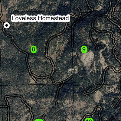 Cove Creek T37S R21E Township Map Preview 3