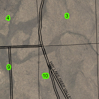 Black Canyon T26S R22E Township Map Preview 3