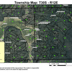 Blue Buck Spring T30S R12E WestTownship Map Preview 1