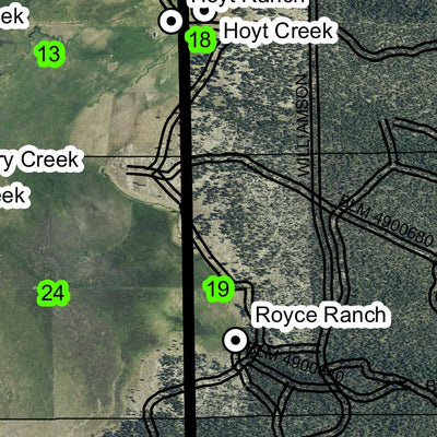 Blue Buck Spring T30S R12E WestTownship Map Preview 2