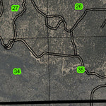 Buzzard Rock T23S R15E South Township Map Preview 2