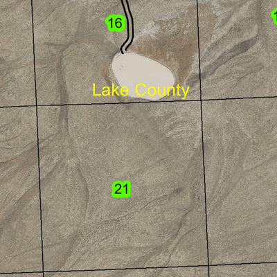 Antelope Spring T35S R27E Township Map Preview 2