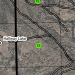 Antelope Mountain T28S R12E Township Map Preview 2