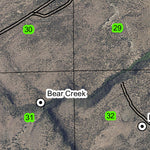 Antelope Mountain T28S R12E Township Map Preview 3