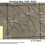 Chicago Valley T24S R21E Township Map Preview 1