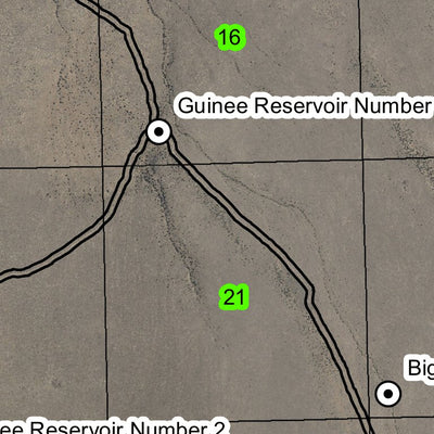 Black Hills T28S R17E Township Map Preview 2