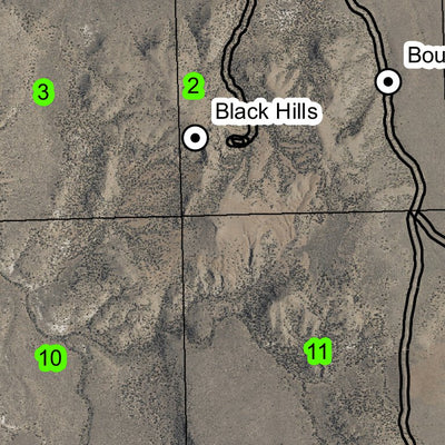 Black Hills T28S R17E Township Map Preview 3
