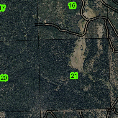 Beaver Creek T35S R17E Township Map Preview 2