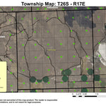 Fort Rock Valley T26S R17E Township Map Preview 1