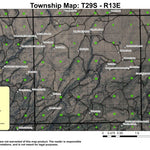 Bridge Creek Draw T29S R13E Township Map Preview 1