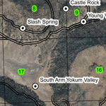 Castle Rock T41S R17E Township Map Preview 2
