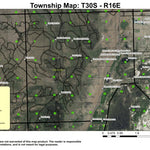 Dead Indian Mountain T30S R16E Township Map Preview 1