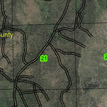 Dead Indian Mountain T30S R16E Township Map Preview 2