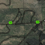 Dead Indian Mountain T30S R16E Township Map Preview 3