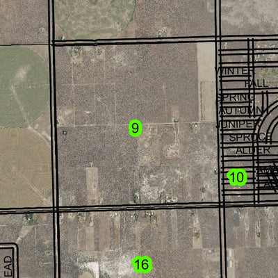 ChristmasT27S R17E Township Map Preview 3