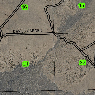 Devils Garden T24S R15E Township Map Preview 2