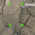 Blizzard Gap T40S R26E Township Map Preview 2