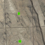 Blizzard Gap T40S R26E Township Map Preview 3