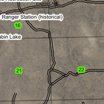 Cabin Lake T24S R14E Township Map Preview 2