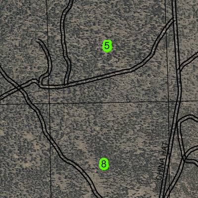 Cabin Lake T24S R14E Township Map Preview 3