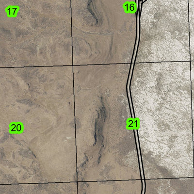 Juniper Spring Draw T35S R24E Township Map Preview 2