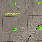 Burma Rim T28S R20E Township Map Preview 2