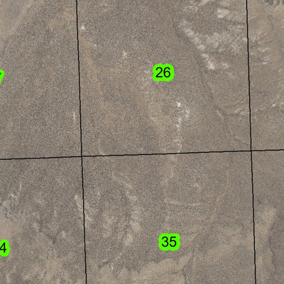 Burma Rim T28S R20E Township Map Preview 3