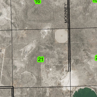 Fossil Mine T27S R16E Township Map Preview 2
